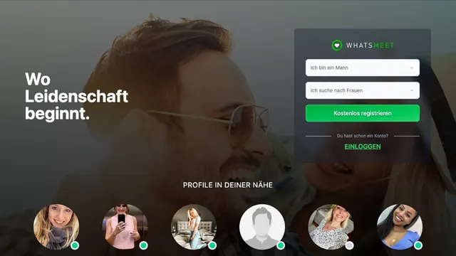 Startseite von WhatsMeet